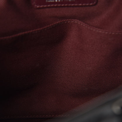 Chanel Glazed Calfskin Quilted Small Salzburg Mountain Backpack Black 7 of 10