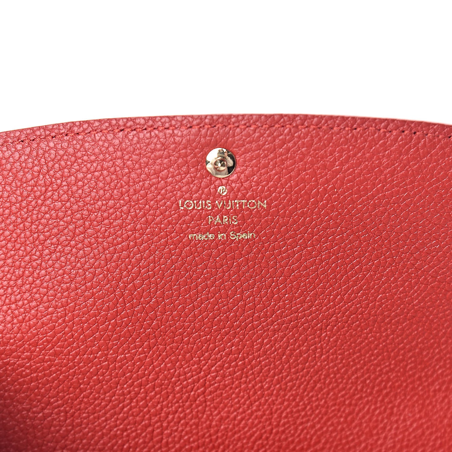 Empreinte Bloom Flower Emilie Wallet Marine Rouge