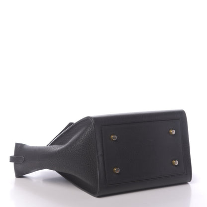 Celine Crisped Calfskin Mini Tie Knot Tote Black 4 of 29