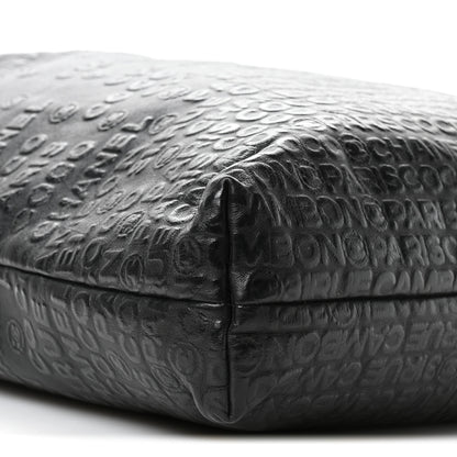 Chanel Calfskin Embossed Unlimited Tote Black 8 of 9