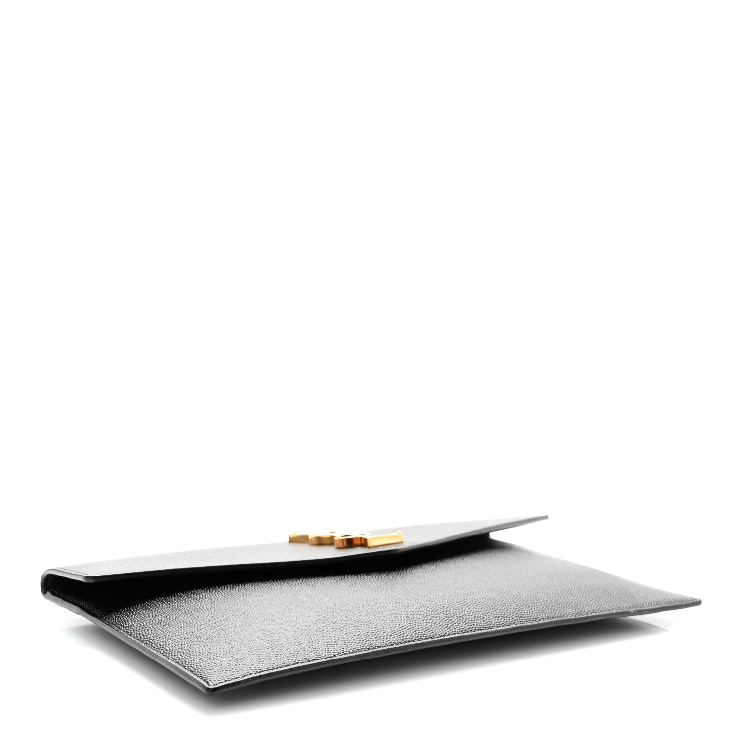 Saint Laurent Grain De Poudre Uptown Pouch Black 4 of 7