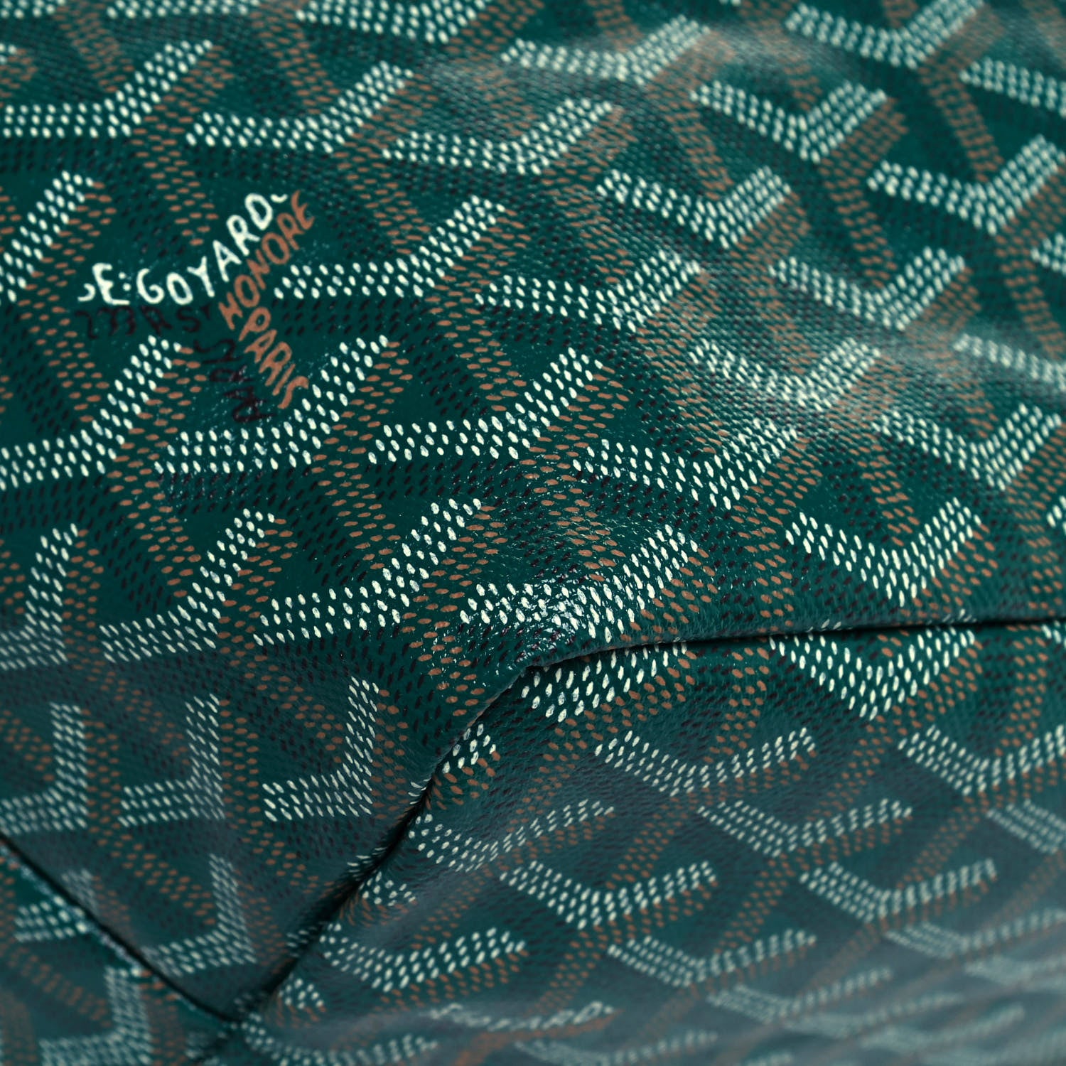Goyard Goyardine Saint Louis PM Green 7 of 11
