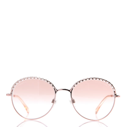 Chanel Round Pearl Sunglasses 4247-H Pink 3 of 7