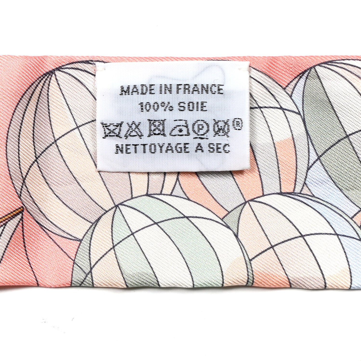 Hermes Silk Les Folies Du Ciel Twilly Grenadine Vert Multicolor 4 of 4