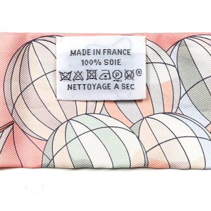 Hermes Silk Les Folies Du Ciel Twilly Grenadine Vert Multicolor 4 of 4