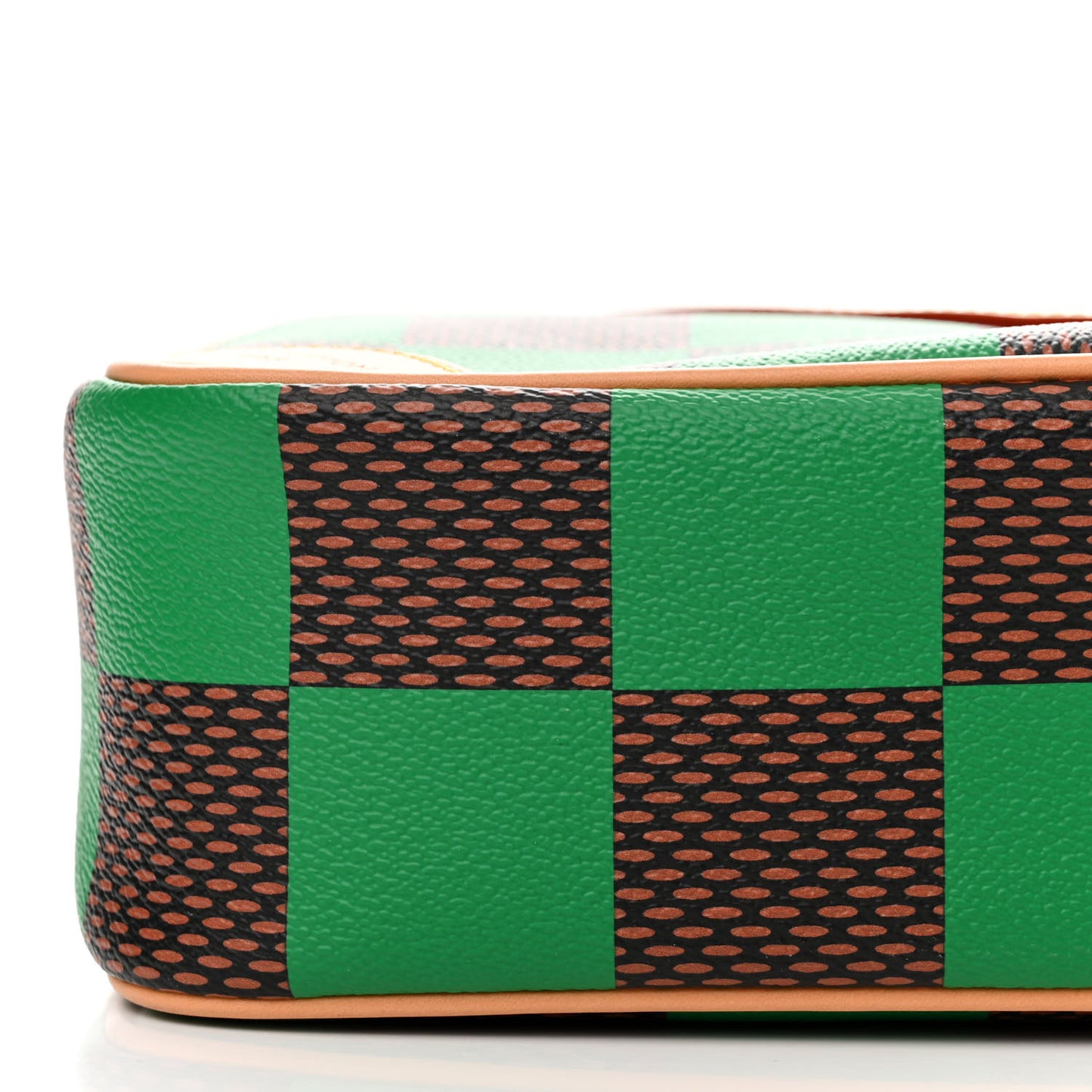 Damier Pop Chess Messenger Green