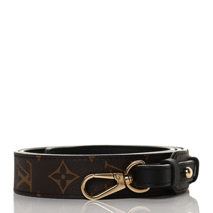 Louis Vuitton Monogram Bandouliere Shoulder Strap XL Black 1 of 7