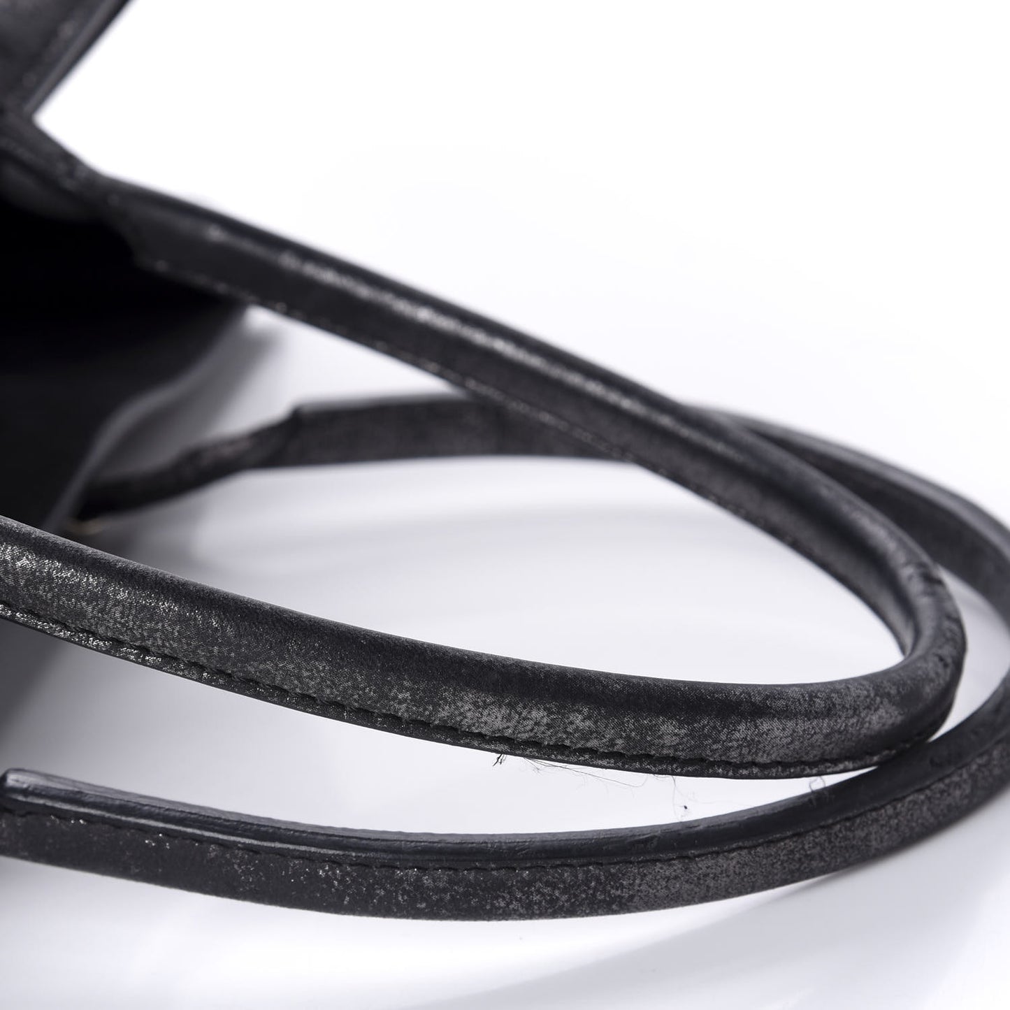 Metallic Calfskin Milkyway Papier A5 Tote Black