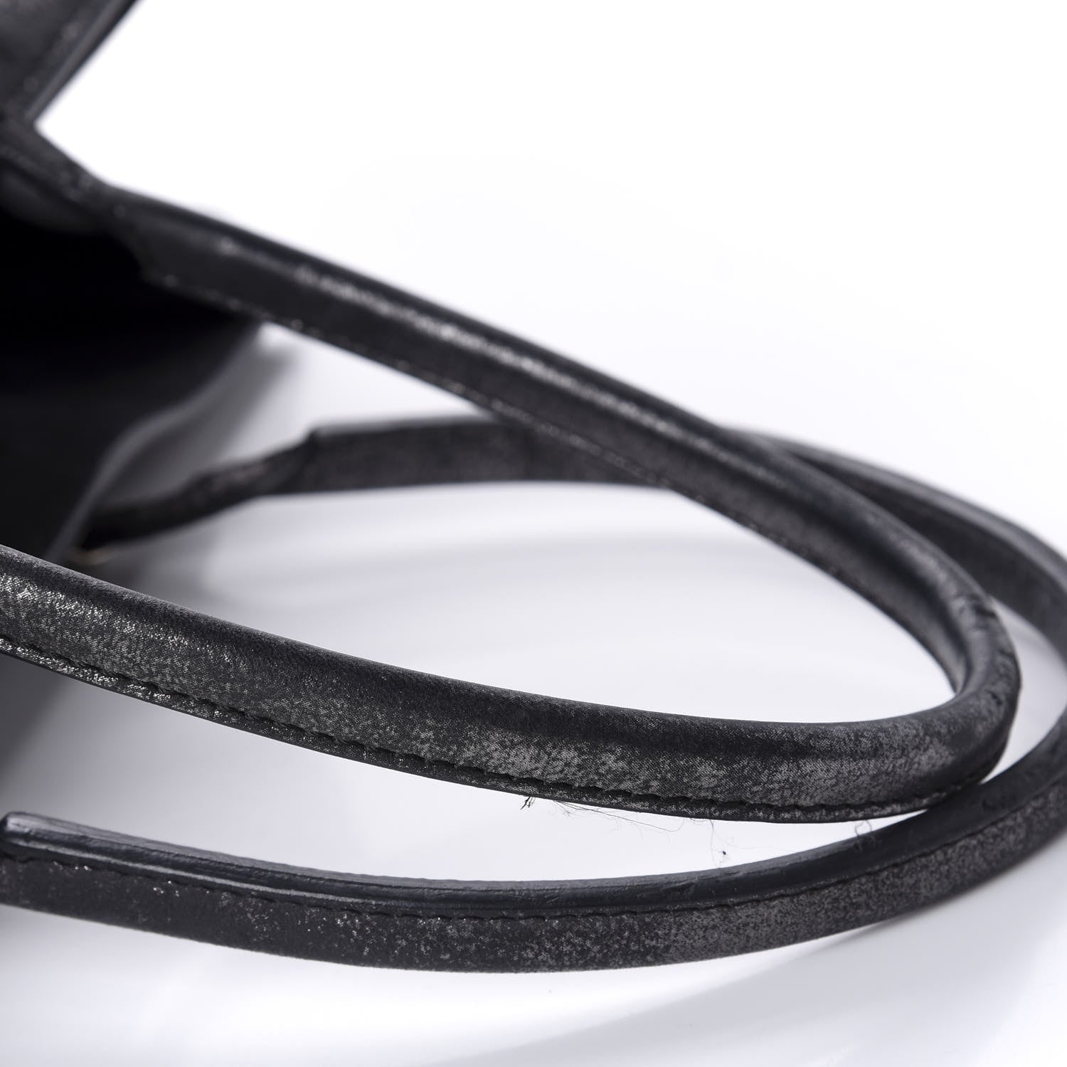 Balenciaga Metallic Calfskin Milkyway Papier A5 Tote Black 11 of 12