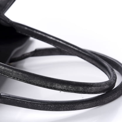 Balenciaga Metallic Calfskin Milkyway Papier A5 Tote Black 11 of 12