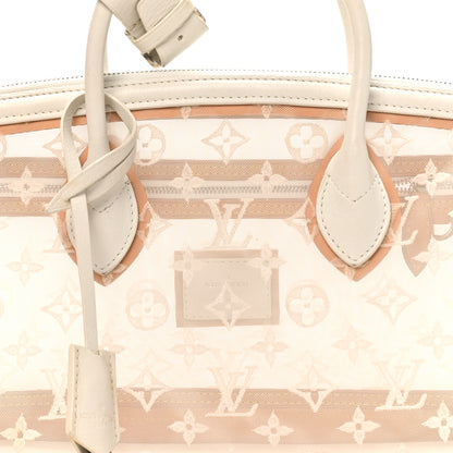 Louis Vuitton Monogram Transparence Lockit East-West White 7 of 10
