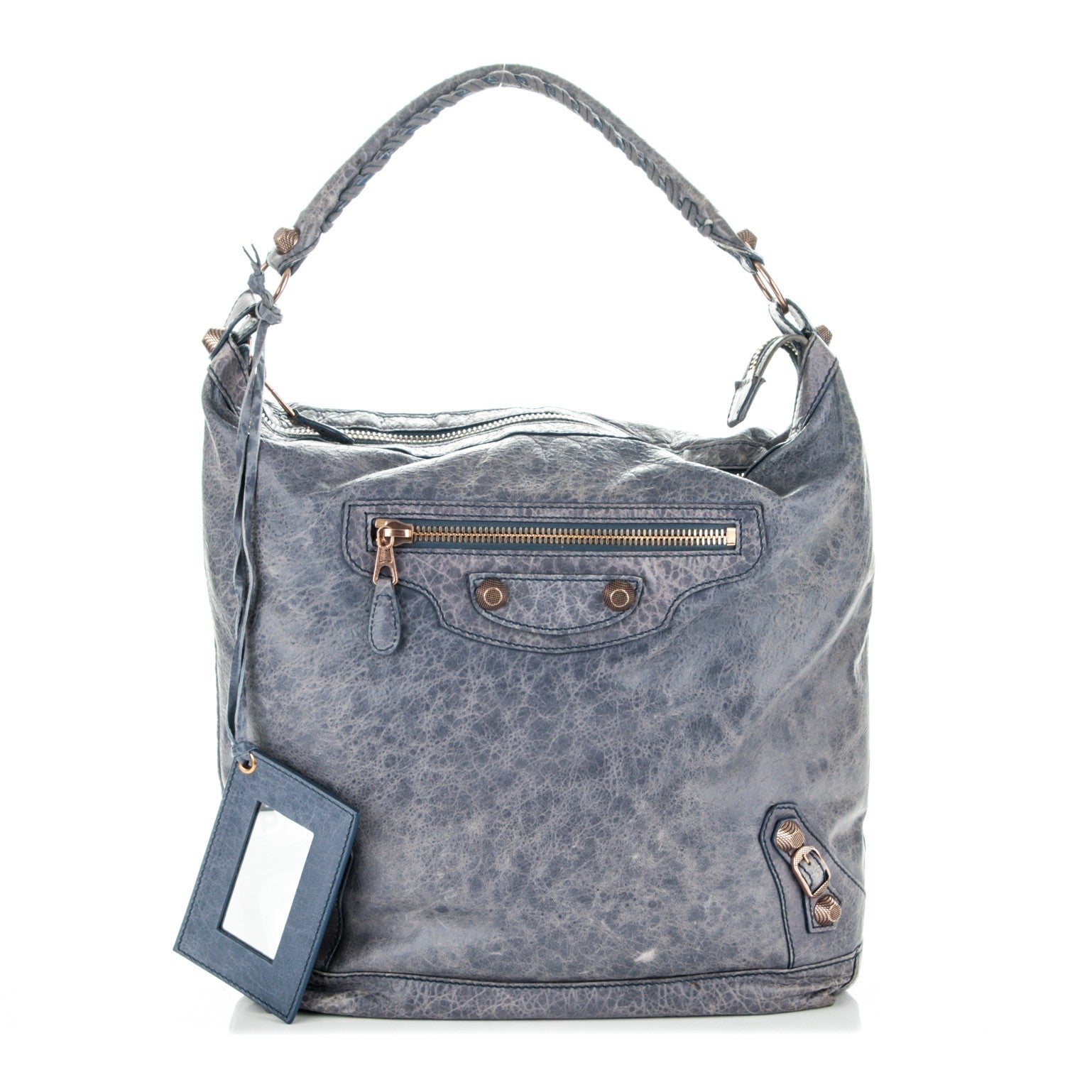 Balenciaga Agneau Giant 12 Rose Gold Hardware Day Hobo Jacynthe 1 of 7