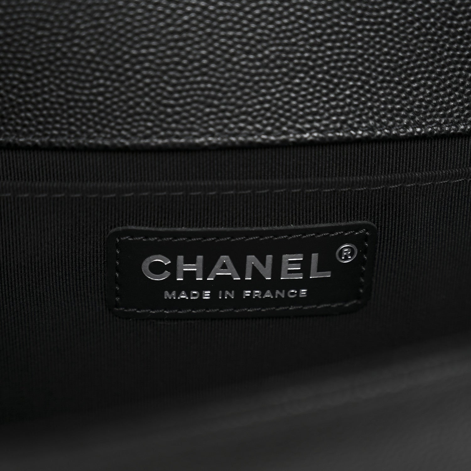 Chanel Caviar Quilted Medium Boy Flap Black 6 of 10