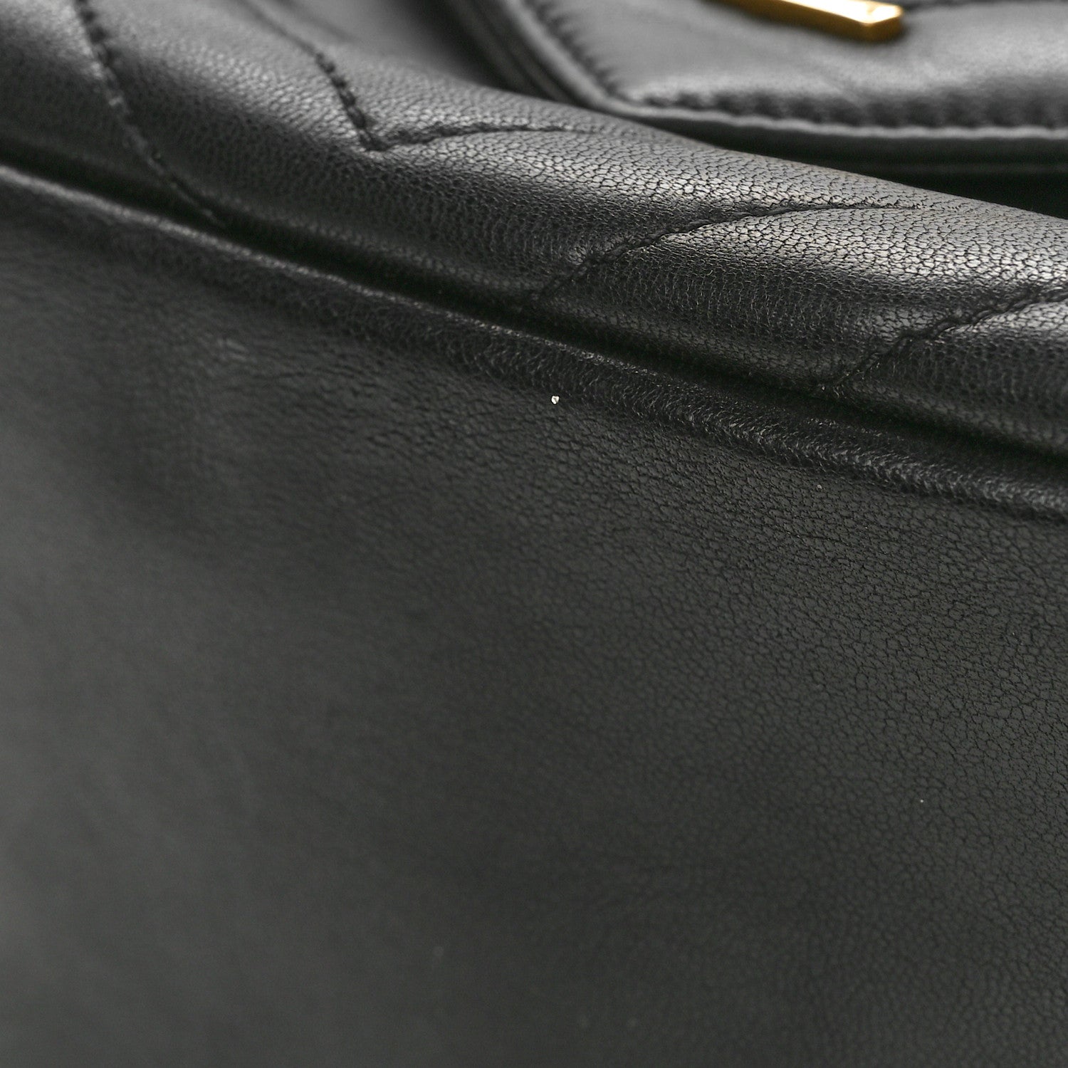 Saint Laurent Lambskin Matelasse Monogram Joe Backpack Black 11 of 11