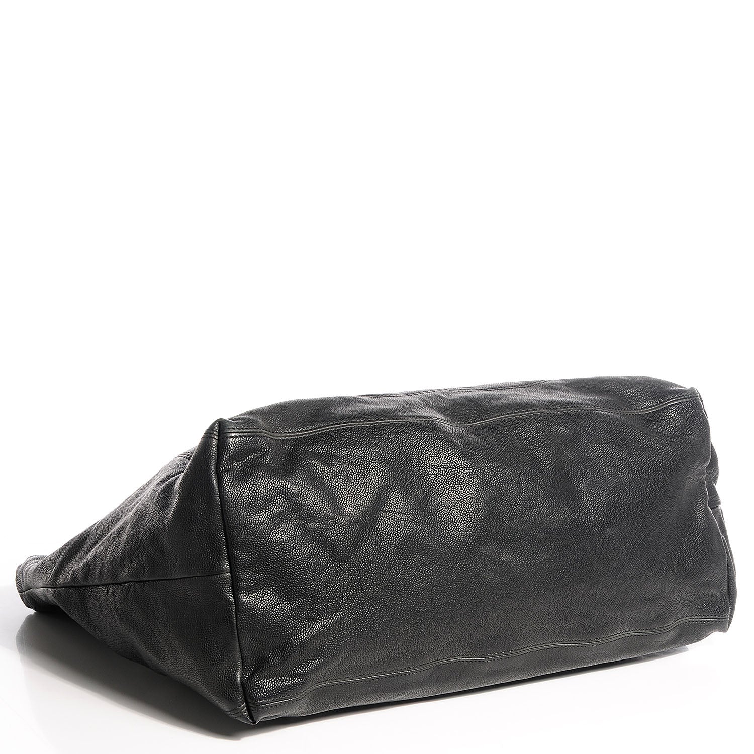 Chanel Distressed Caviar XL Coco Cabas Black 4 of 7