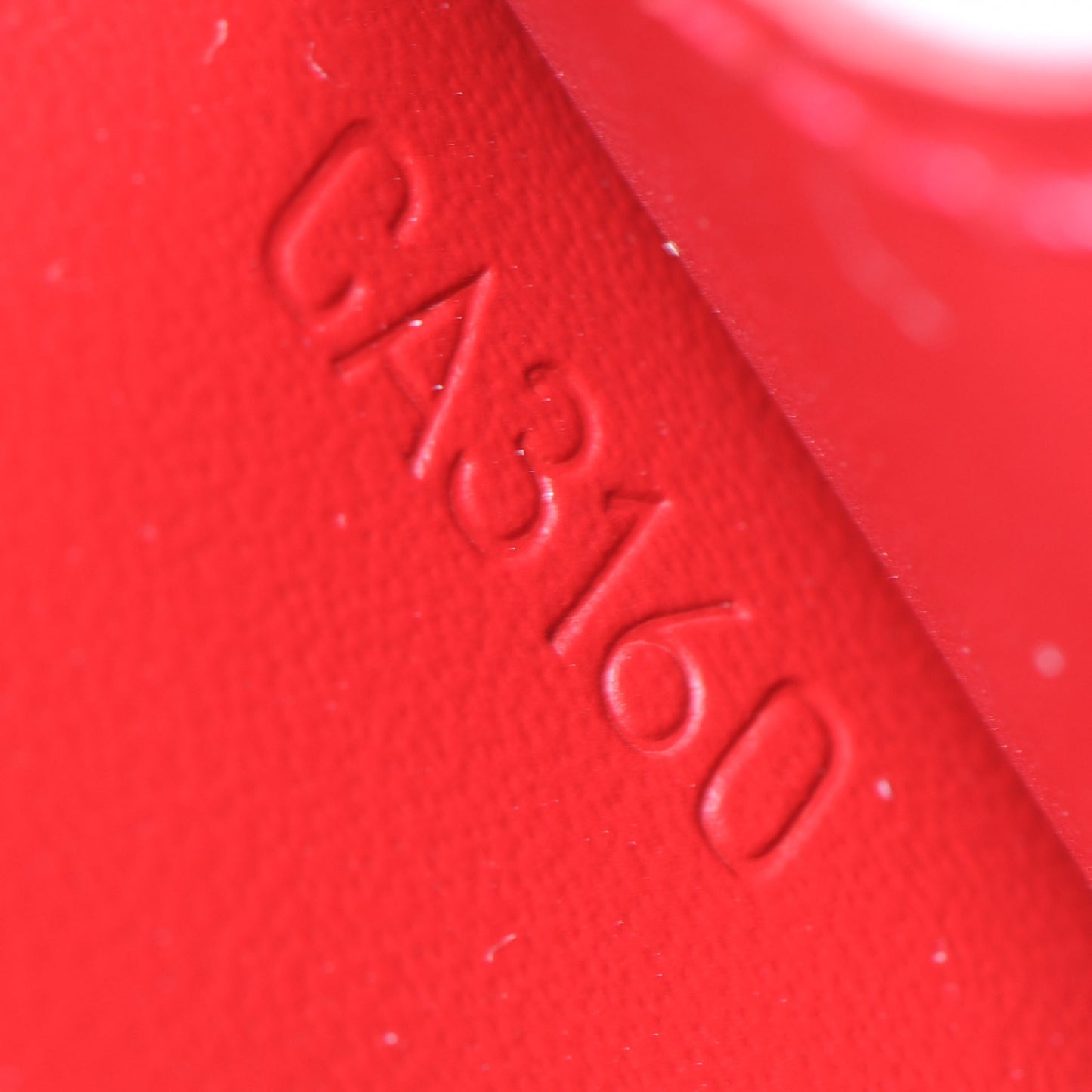 Vernis Key Pouch Pomme D'Amour