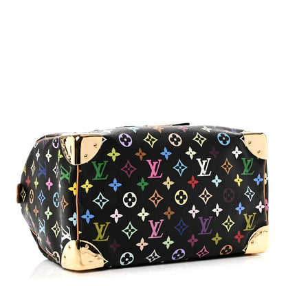Louis Vuitton Monogram Multicolor Speedy 30 Black 4 of 9