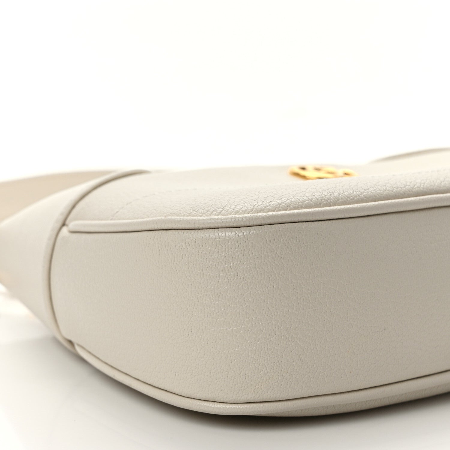 Gucci Goatskin Small Aphrodite Shoulder Bag Mystic White 8 of 10