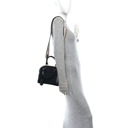 Louis Vuitton Epi Jacquard Alma BB Black 2 of 10