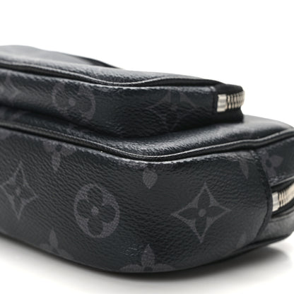 Louis Vuitton Monogram Eclipse Taigarama Outdoor Pouch Black 10 of 12