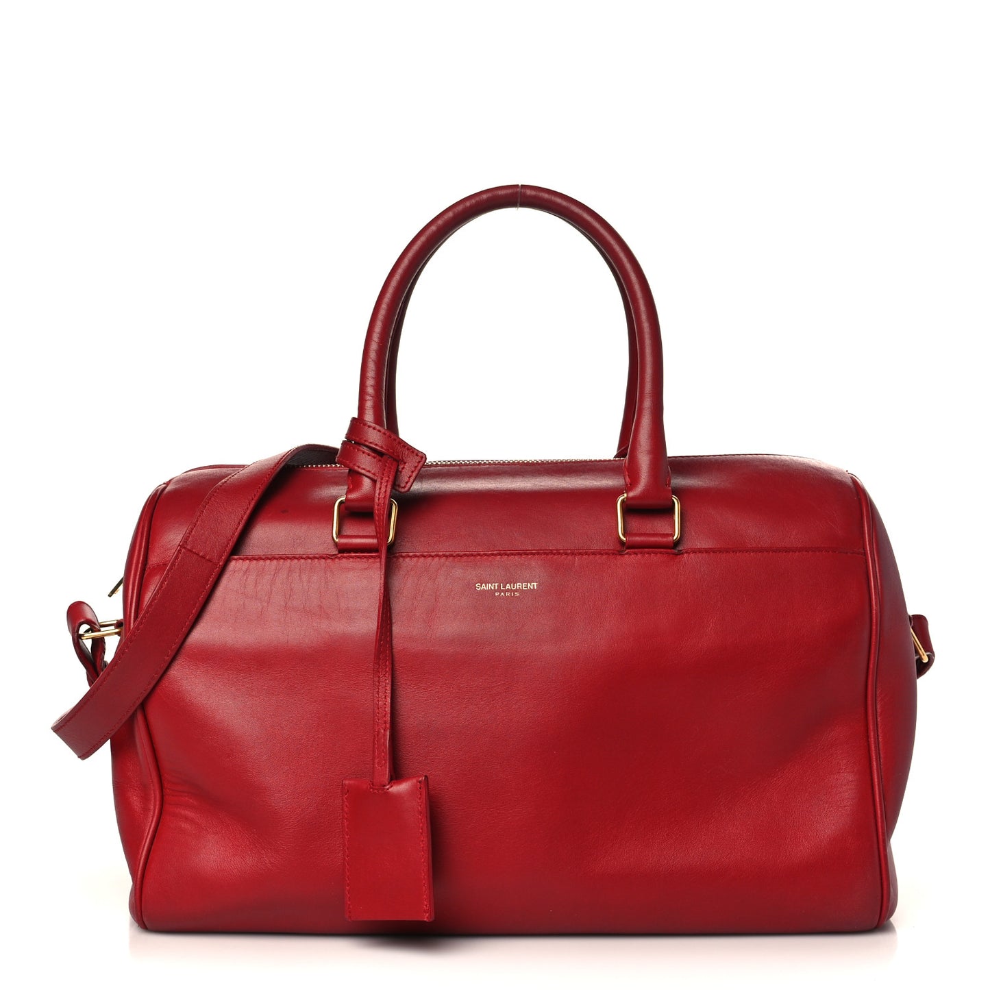 Calfskin Classic Duffle 6 Red