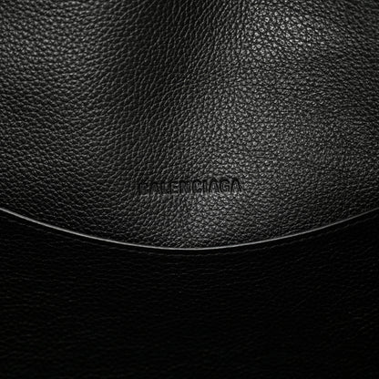 Balenciaga Grained Calfskin Neo Classic Black Hardware Large Top Handle Bag Black 6 of 9