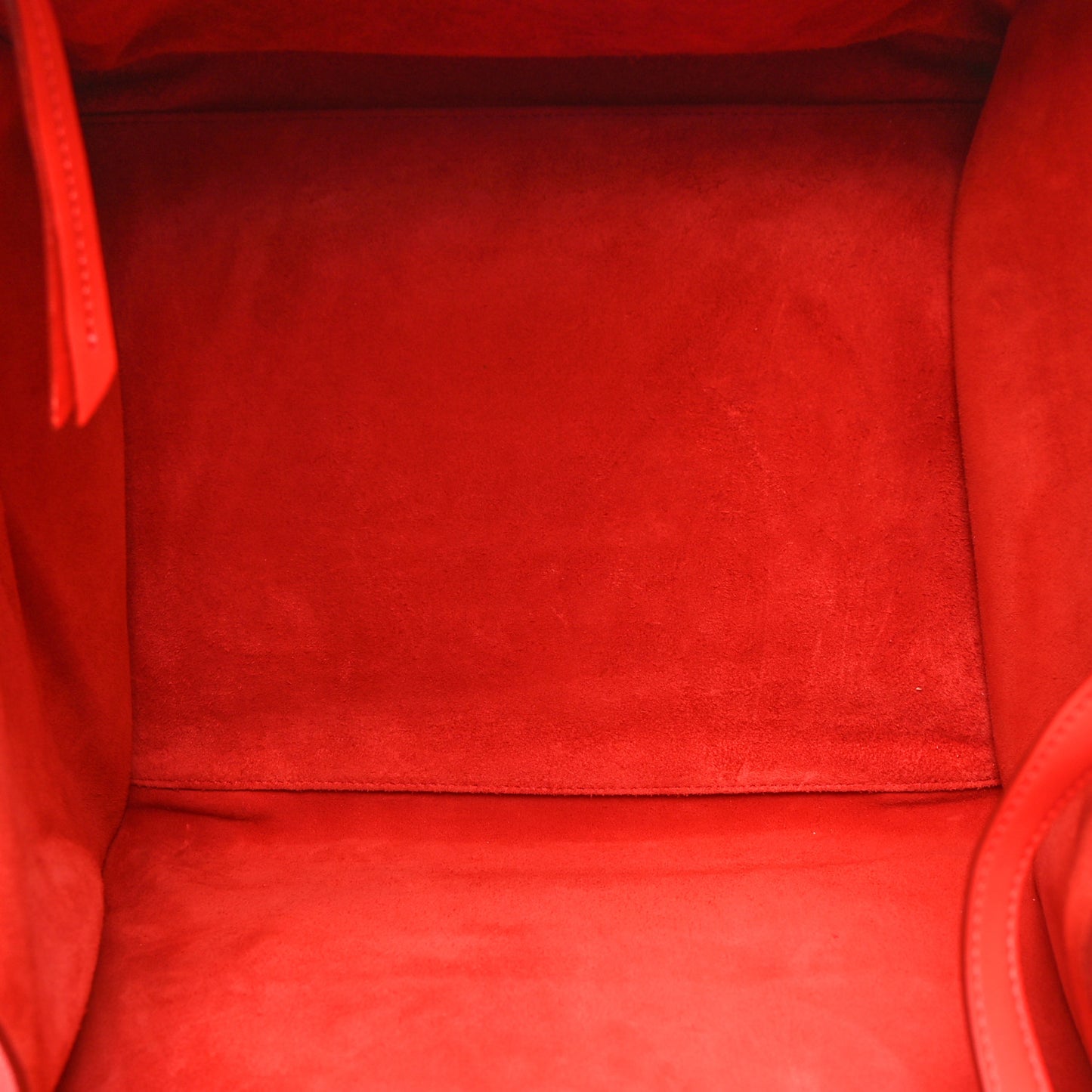 Smooth Calfskin Medium Phantom Luggage Vermillion