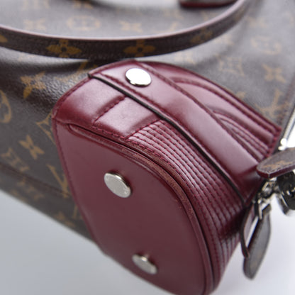 Louis Vuitton Monogram Shine Alma PM Bordeaux 12 of 18