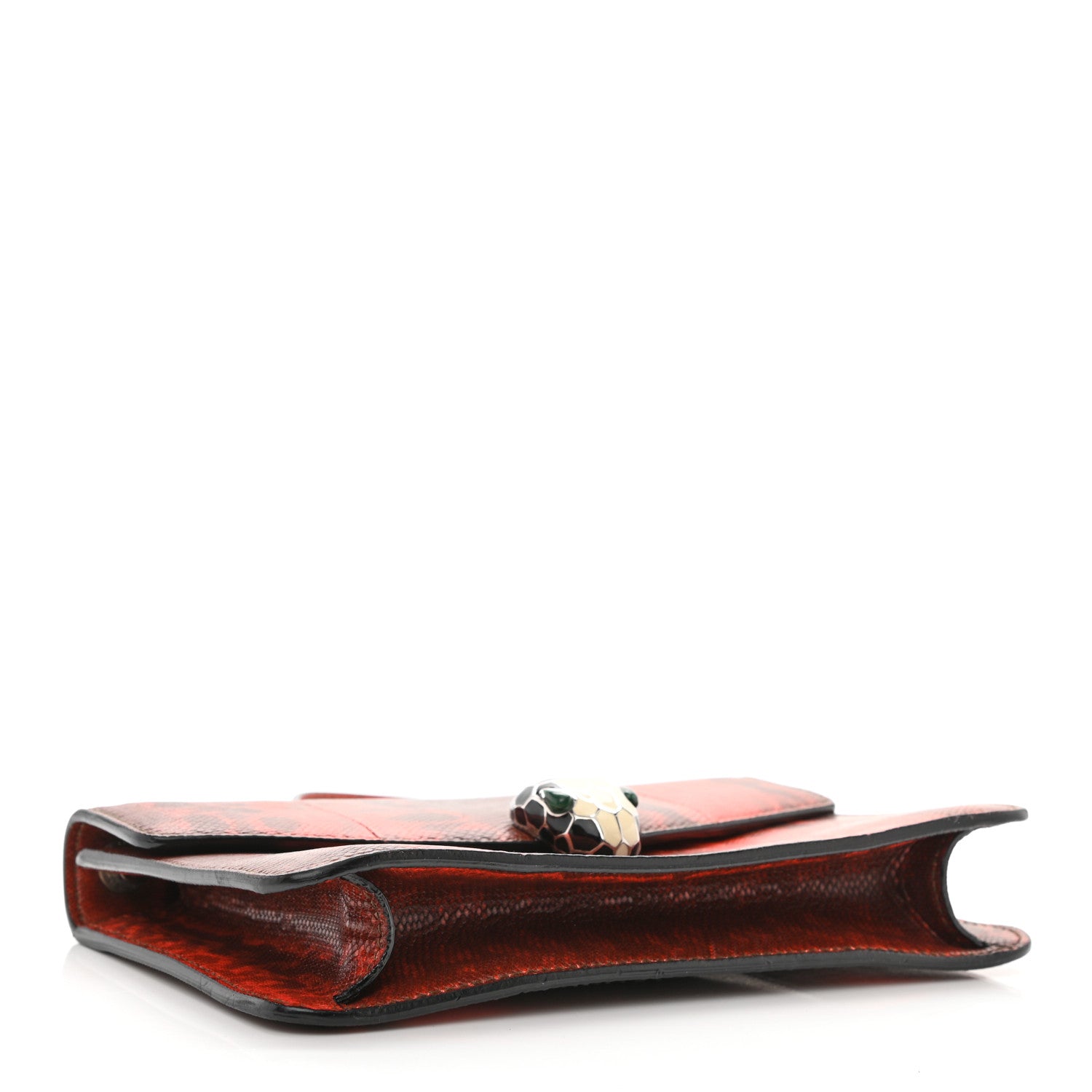 Bulgari Karung Serpenti Forever Small Shoulder Bag Red 5 of 12