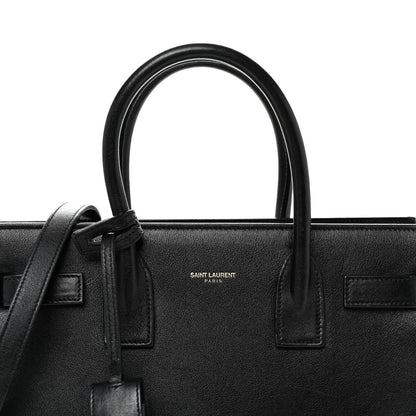 Saint Laurent Calfskin Baby Sac De Jour Black 8 of 11
