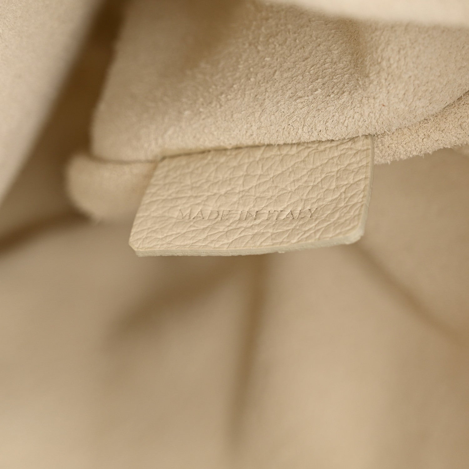 Celine Supple Calfskin Cuir Triomphe Small Heloise Shoulder Bag White Cotton 6 of 11