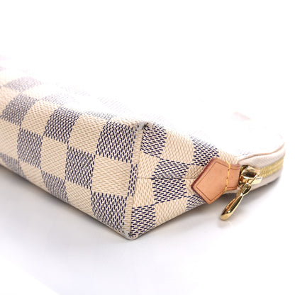 Louis Vuitton Damier Azur Cosmetic Pouch GM 9 of 12
