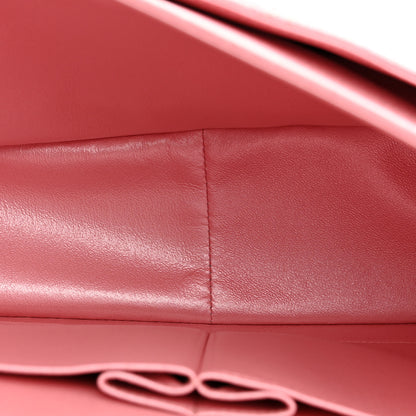Chanel Iridescent Caviar Quilted Jumbo Double Flap Pink 4 of 10