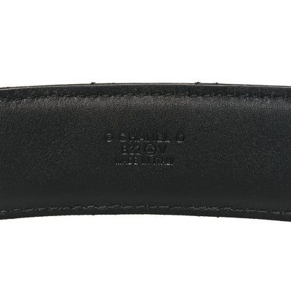Chanel Calfskin Quilted CC Chain Belt 95 38 Black 4 of 5