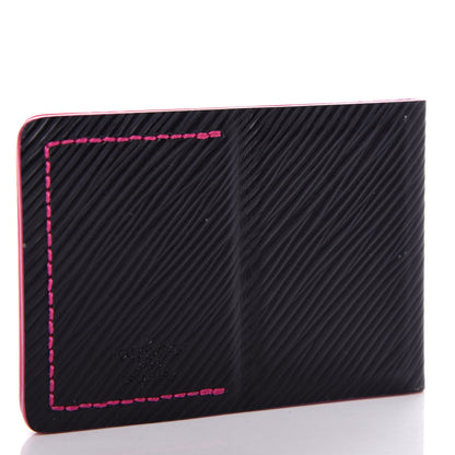 Louis Vuitton Epi Mirror and Case Pouch Black Pink 3 of 7