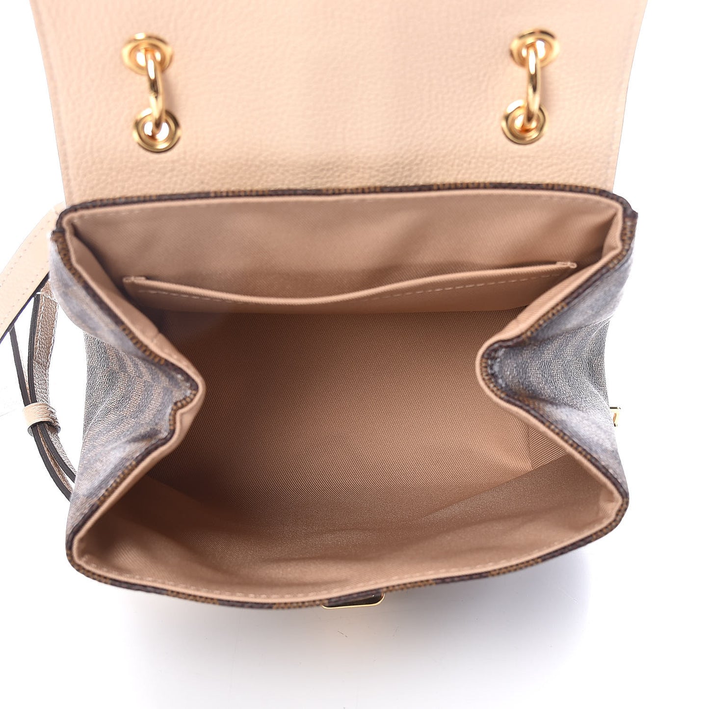 Damier Ebene Clapton Backpack Creme