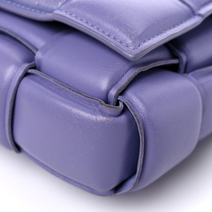 Bottega Veneta Lambskin Maxi Intreccio Padded Chain Cassette Crossbody Bag Lavender 8 of 16