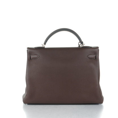 Hermes Togo Kelly Retourne 40 Chocolate 4 of 25