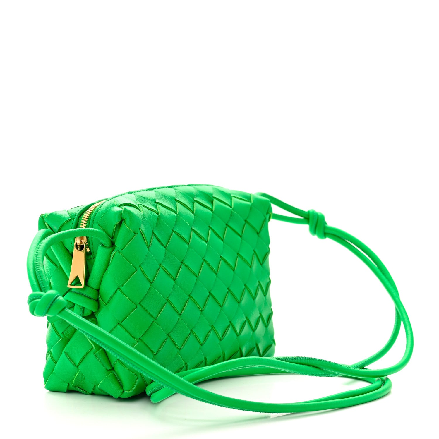Bottega Veneta Nappa Intrecciato Mini Loop Camera Bag Parakeet 3 of 9