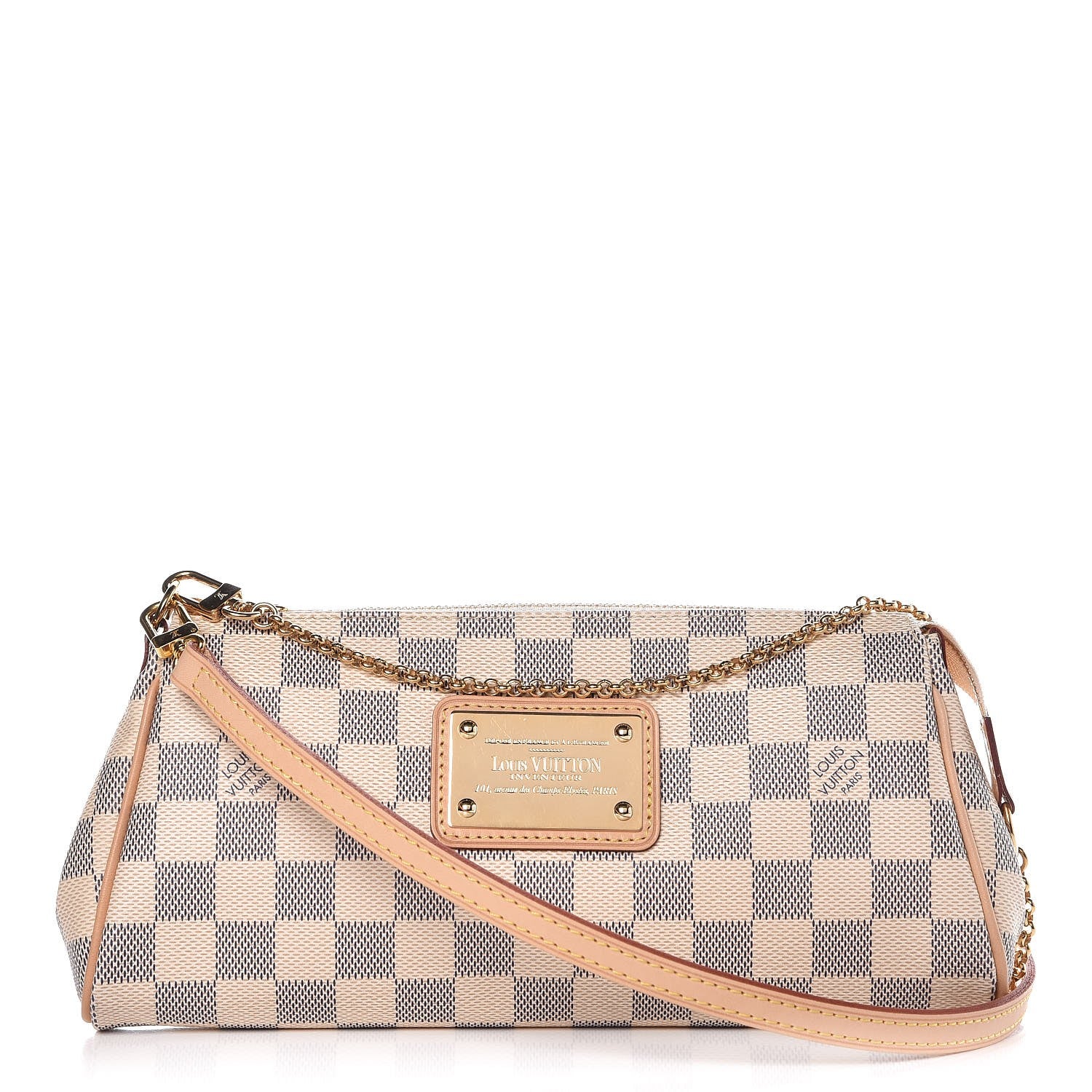 Louis Vuitton Damier Azur Eva Clutch 1 of 8