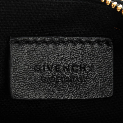 Givenchy Rubber Effect Calfskin Pandora Wristlet Black 6 of 7