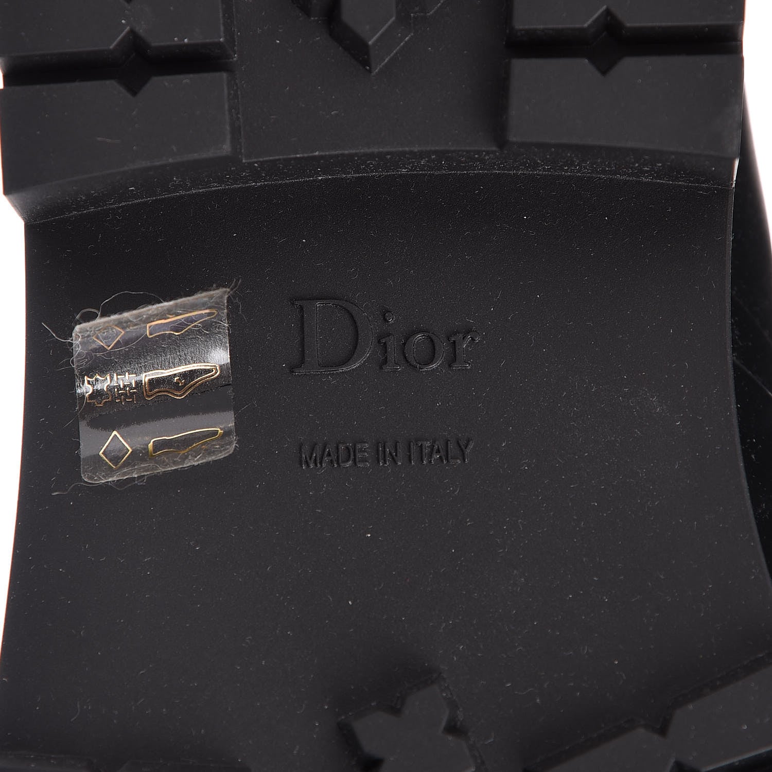 Christian Dior Rubber Diorcamp Low Boots 39 Black 6 of 7