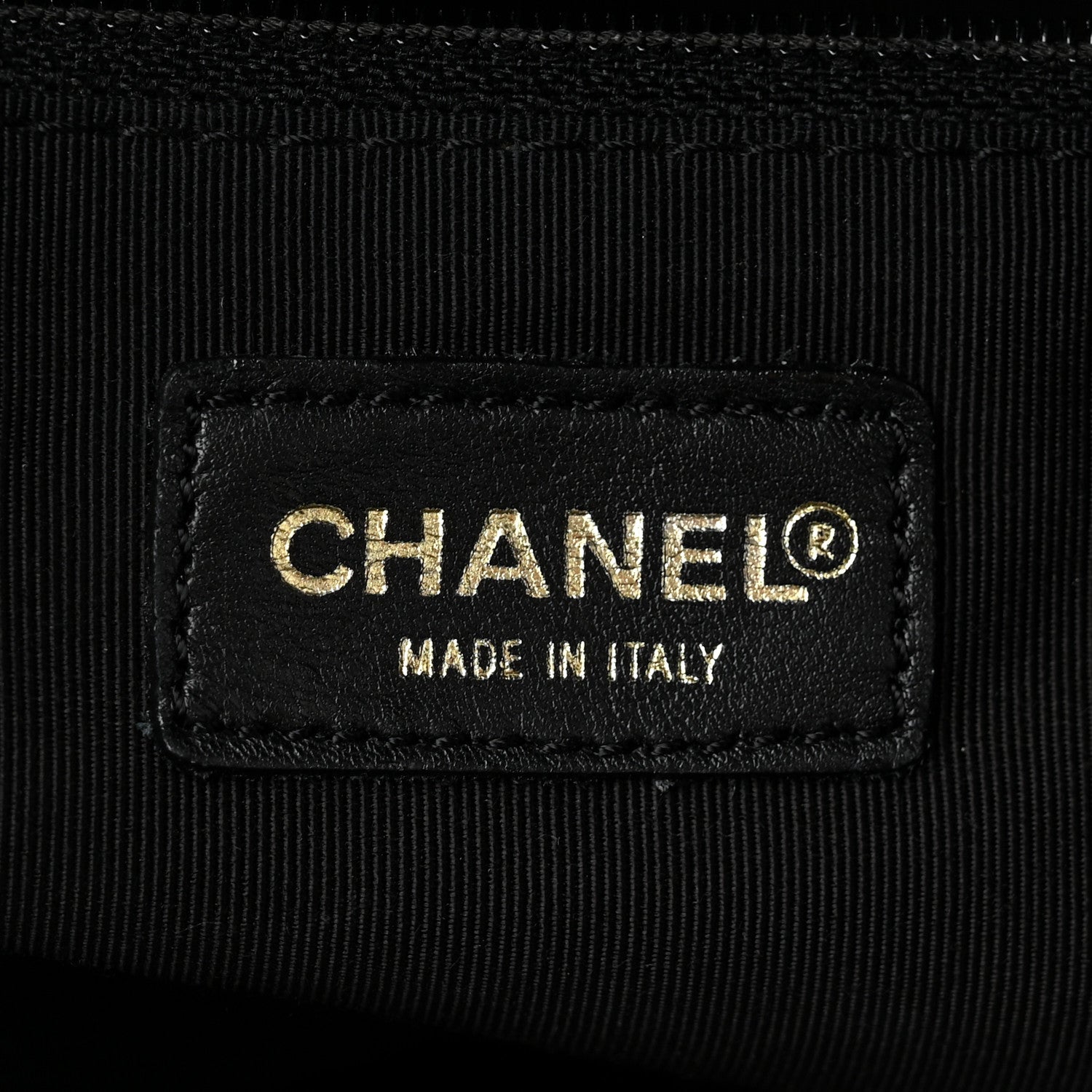 Chanel Lambskin Quilted Chocolate Bar Tote Black 6 of 10