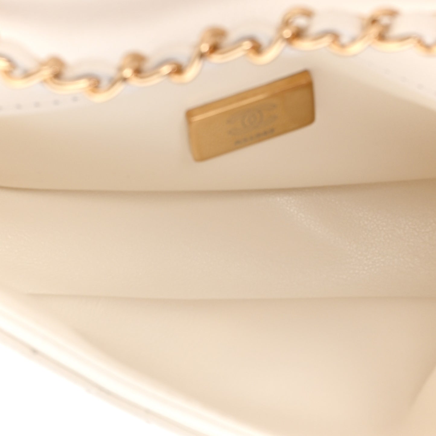 Lambskin Calfskin Tweed Success Story Set of 4 Minis Bags White
