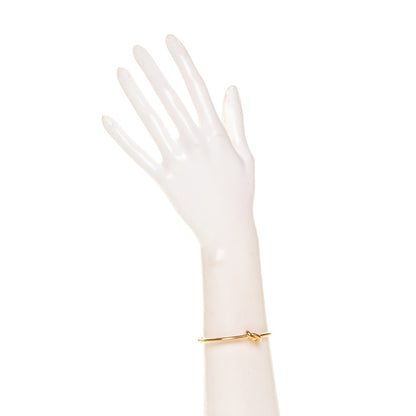 Celine Extra Thin Knot Bracelet Medium Rose Gold 2 of 4