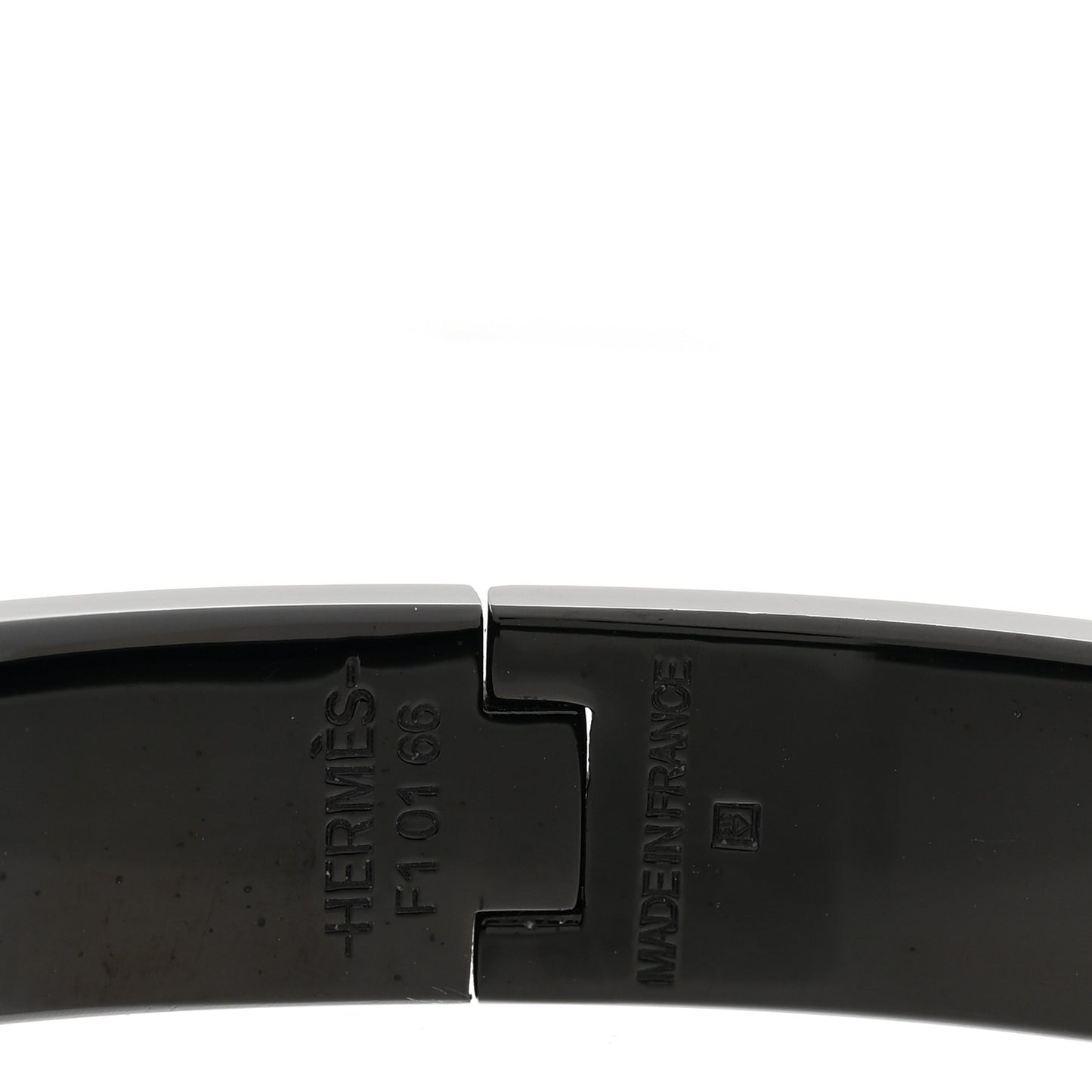 Matte Enamel Narrow Clic Clac HH Bracelet T5 So Black