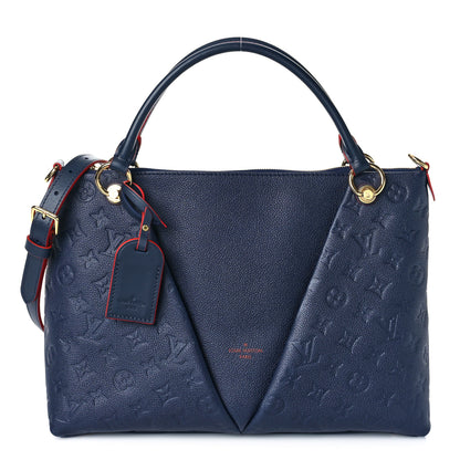 Louis Vuitton Empreinte V Tote MM Marine Rouge 2 of 8
