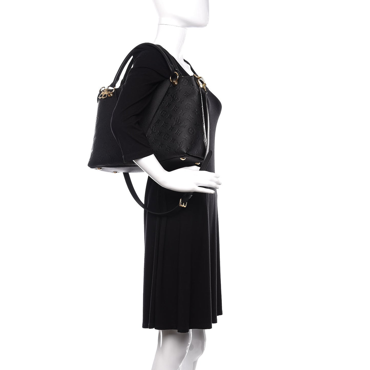Empreinte V Tote MM Black