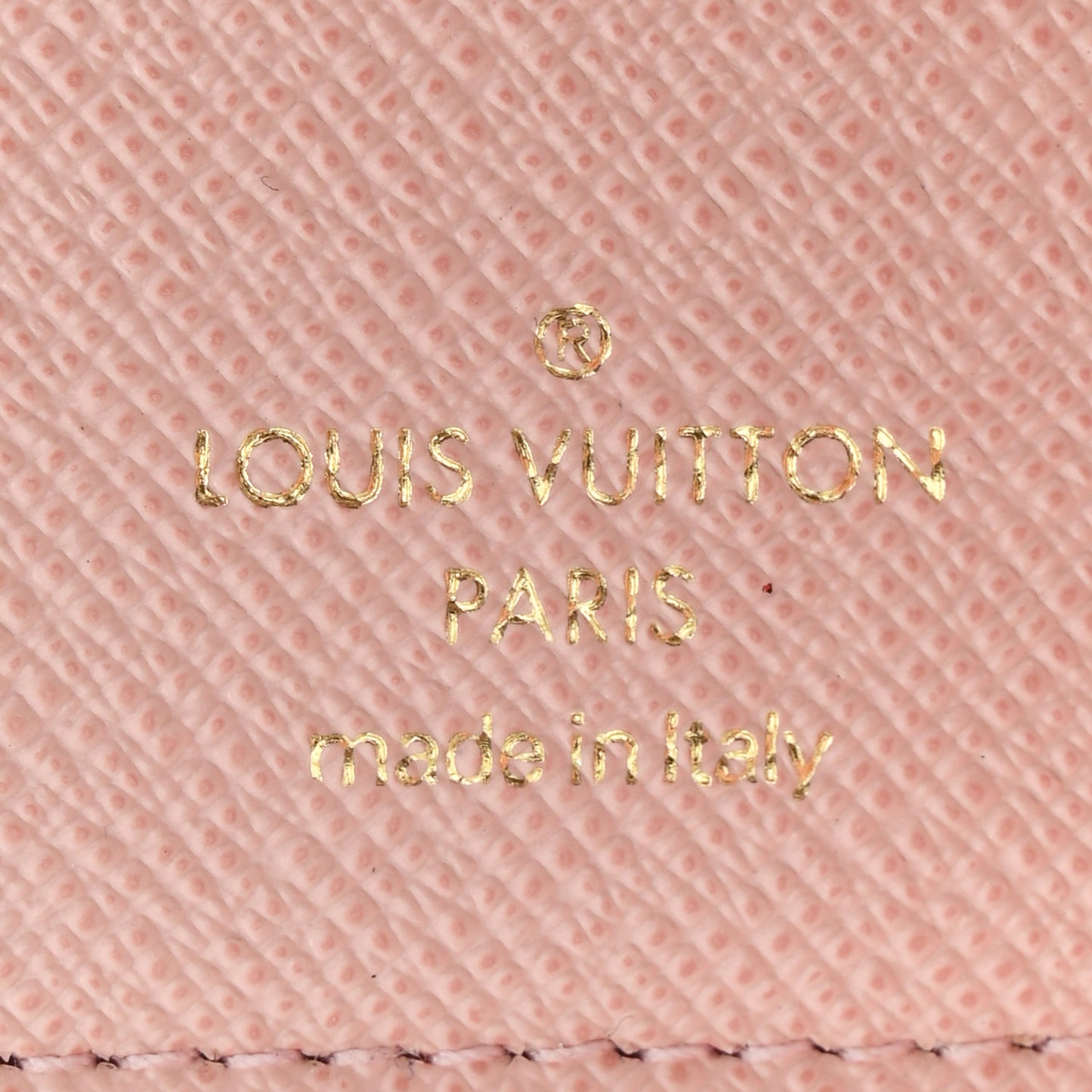 Monogram Lou Wallet Rose Ballerine