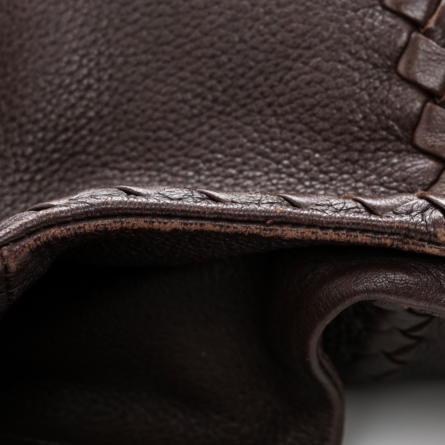 Bottega Veneta Cervo Deerskin Large Hobo Ebano 10 of 12